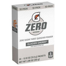 Load image into Gallery viewer, ZERO Gatorade GLACIER CHERRY (caja con 10 sobres)