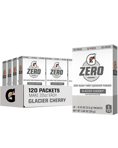 ZERO Gatorade GLACIER CHERRY (caja con 10 sobres)